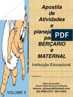 Atividades físicas para berçário e maternal