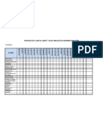 Carta Gantt propuesta tesis magister administración