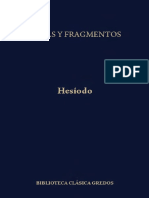013 - Hesiodo - Obras y Fragmentos