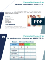 Folleto Informativo Coronavirus SOL