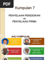 Penyeliaan Pendidikan Vs Penyeliaan Firma