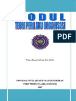 Modul Teori Perilaku Organisasi PDF