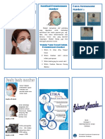 Leaflet Penggunaan Masker