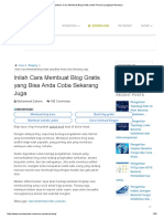 Panduan Cara Membuat Blog Gratis Untuk Pemula (Lengkap+Gambar) PDF