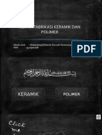 Fabrikasi Keramik Dan Polimer