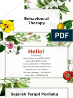 Behavioural Therapy