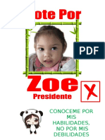 Afiche Zoe