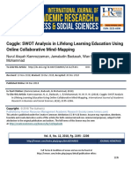 Coggle SWOT Analysis in Lifelong Learning Education Using Online Collaborative Mind-Mapping PDF