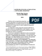 La Superpoblación Relativa en La Fase Actual Del Capitalismo Argentino Nicolás Iñigo Carrera 2016