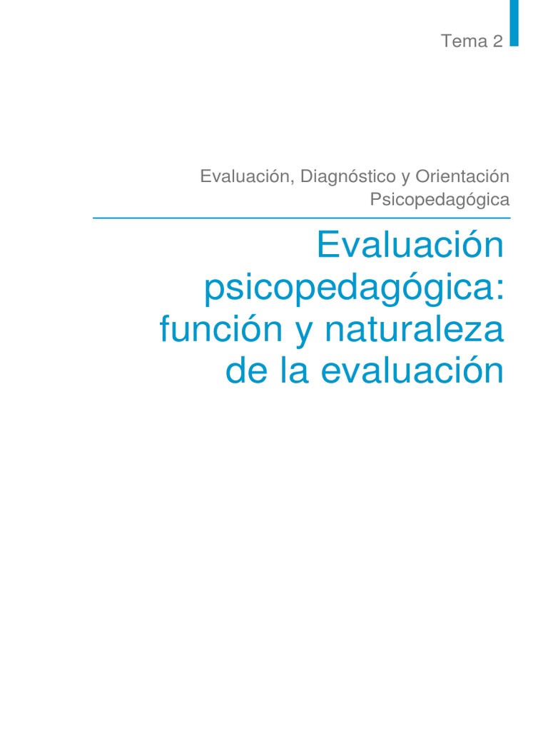 Modelos de Intervencion Psicopedagogica | PDF | Evaluación | Aprendizaje
