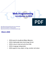 JSON Lecture PDF