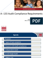 Audit Compliance Requirements