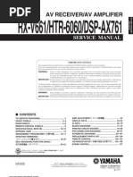 Download RX-V661 by ESOJAC SN45173253 doc pdf