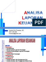 Analisa Laporan Keuangan