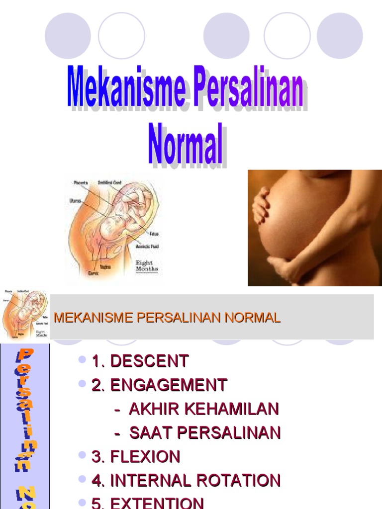 Mekanisme Persalinan Normal | PDF | Pengembangan Diri | Kesehatan Holistik