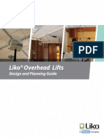 Liko Overhead Lifts Design Planning Guide PDF