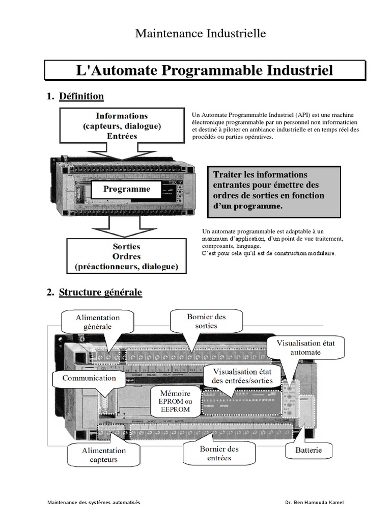 Maintenance des systèmes automatisés | PDF | Programme informatique ...