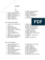 Filipino Construction Terms