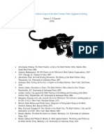 The Black Panther Party Suggested Readin PDF
