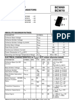 bcw69, bcw69r, bcw70, bcw70r Zetex PDF