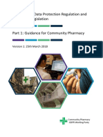 Guidance For Community Pharmacy Part 1 Version 1 PDF