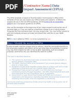 PSNC Model DPIA