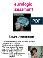 Neurologic Assessment