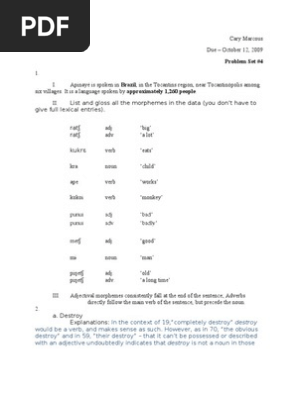 Ps4 Verb Adjective
