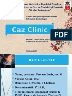 Caz Clinic Gastroenterologie Tetcu