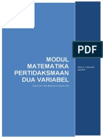 Modul Pertidaksamaan Linier 2 Variabel by Yusdi