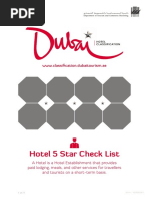 Hotel 5 Star Criteria PDF