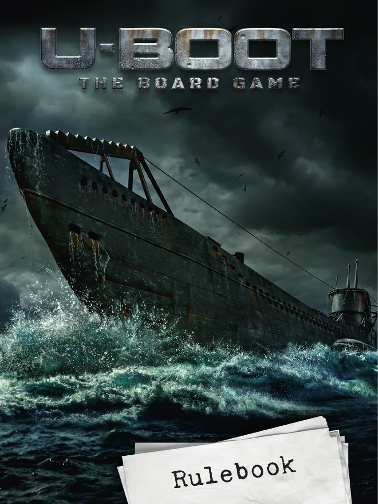 U-BOOT Board Game Rulebook | PDF | U Boats | Torpedo