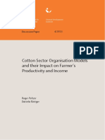 Cotton Sector Organisation Models PDF