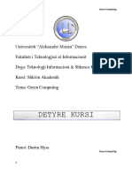 Shkrim Akademik - Green Computing