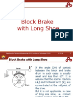 Block Brake With Long Shoe