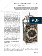 A Large European Iron Chamber Clock PDF