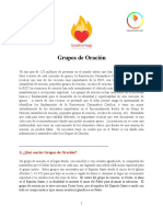 Grupos de Oracion - Primer Documento