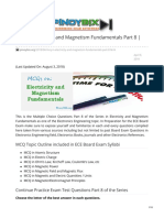 MCQ in Electricity and Magnetism Fundamentals Part 8 | ECE Board Exam