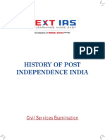 History of Post-Independence India PDF