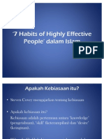 7 Habits of Highly Effective People Dalam Islam