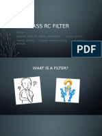 Low-Pass RC Filter (Not-Final)