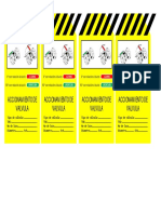 BOLETA DE ACCIONAMIENTO DE VALVULAS