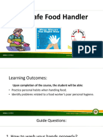 Chapter 2 - THE SAFE FOOD HANDLER PDF