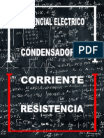 Potencial eléctrico y capacitancia