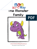 Monster Family Parts Body PDF