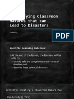 Identifying Classroom Hazards