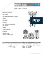 PFI DHX Series Cartridge Filter Housing PDF