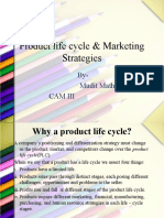 Product Life Cycle &amp Marketing Strategies