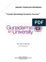 M5 - Standar Metodologi Komputer Forensik