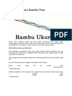 Cara Membaca Rambu Ukur